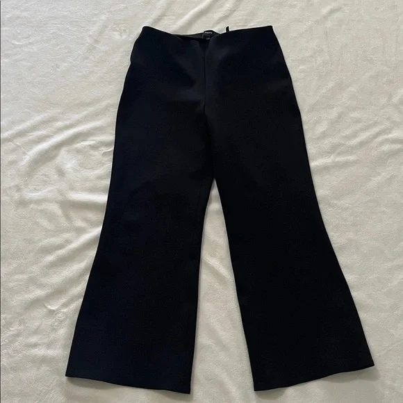 Theory Black Cropped Women's Pants - Picture 2 of 12